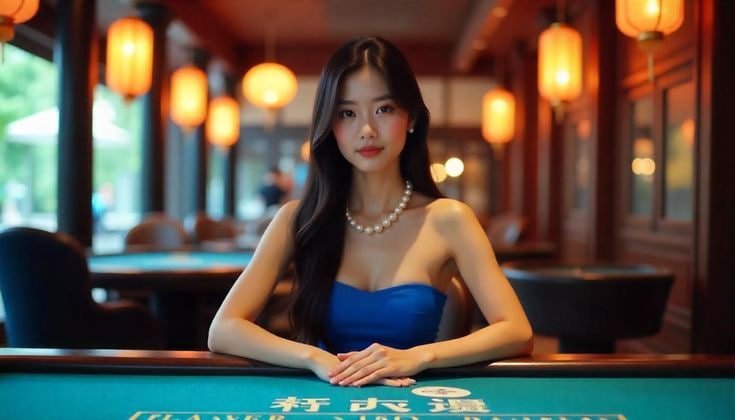 Kontrol taruhan dan antarmuka pemain di meja Texas Hold'em Bonus